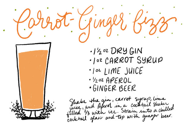 Carrot-Ginger-Fizz-Cocktail-Recipe-Card-Shauna-Lynn-Illustration-OSBP