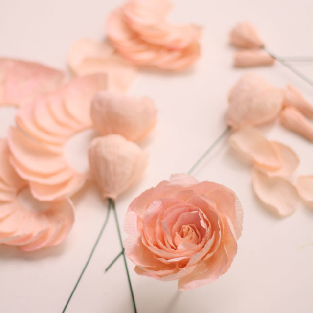 Fresh Cut Paper Flowers: The Garden Rose by Appetite Paper for Oh So Beautiful Paper