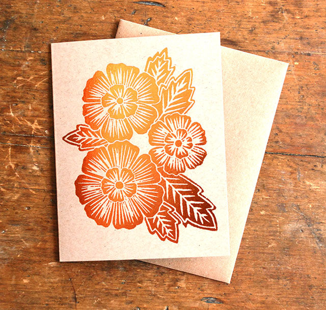 Katharine Watson Copper Foil Cards / Oh So Beautiful Paper