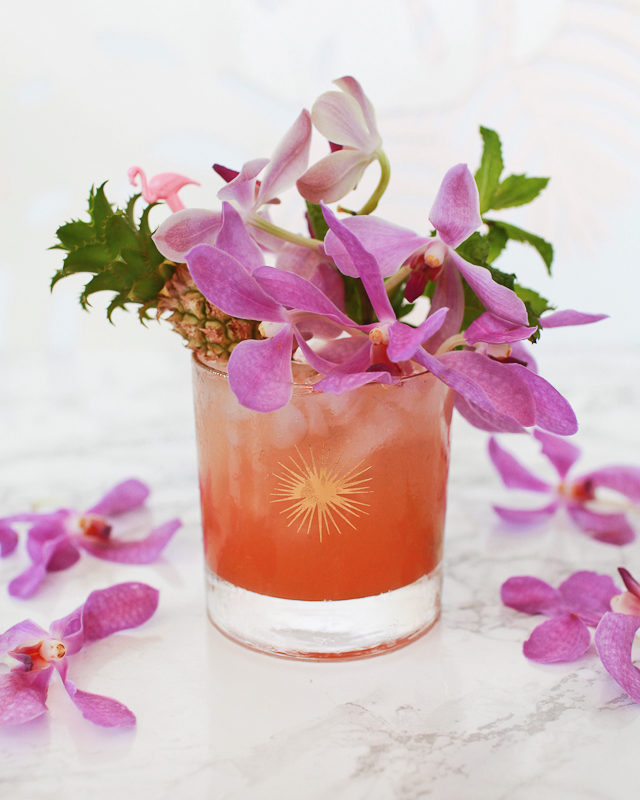 The Navy Grog Tiki Cocktail Recipe / Liquorary for Oh So Beautiful Paper