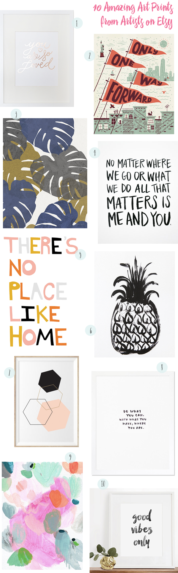 10 Awesome Art Prints from Artists on Etsy / Oh So Beautiful Paper