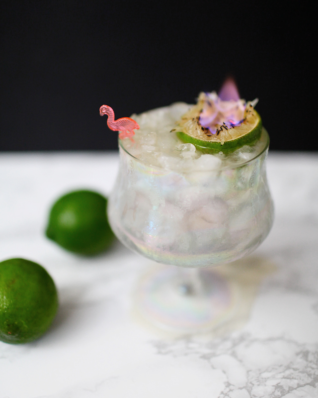 Rum and St-Germain Tiki Cocktail Recipe / Liquorary for Oh So Beautiful Paper