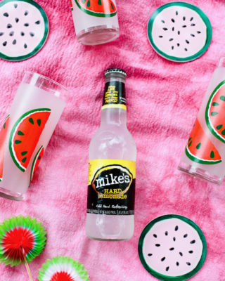 End of Summer Watermelon and Flamingo Party with Mike's Hard Lemonade / Oh So Beautiful Paper