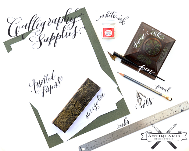 Getting Started in Calligraphy / Antiquaria for Oh So Beautiful Paper