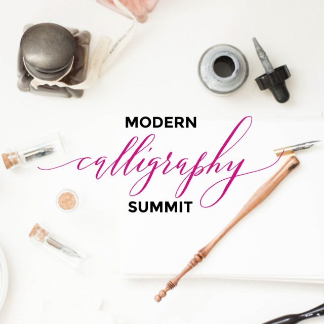 Modern Calligraphy Summit / Oh So Beautiful Paper