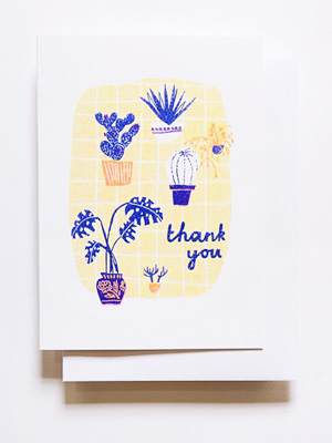 Yellow Owl Workshop Riso Print Greeting Cards / Oh So Beautiful Paper