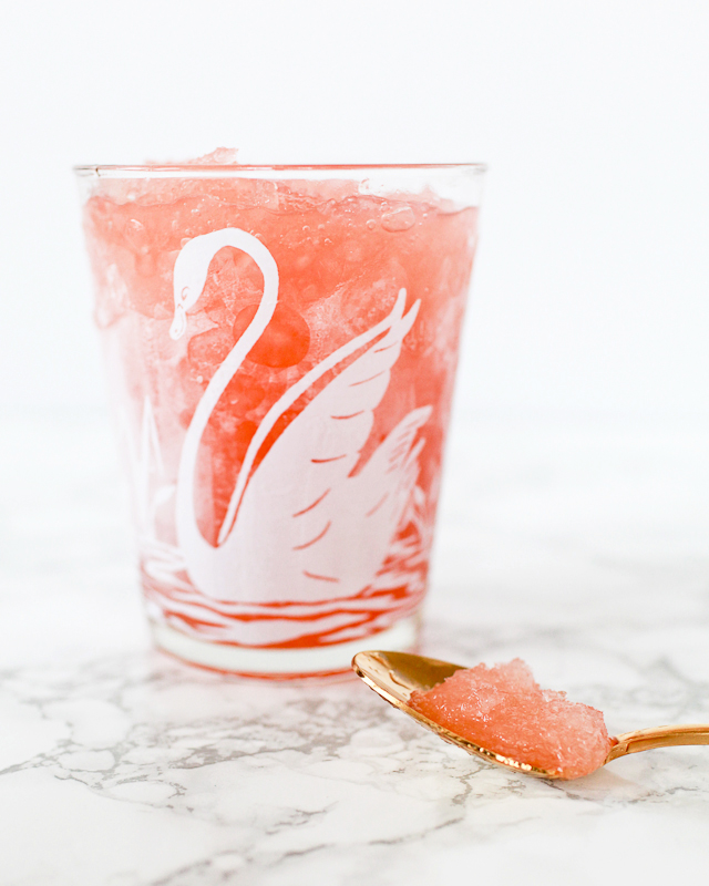 Zombie Cocktail Snow Cone Recipe / Liquorary for Oh So Beautiful Paper