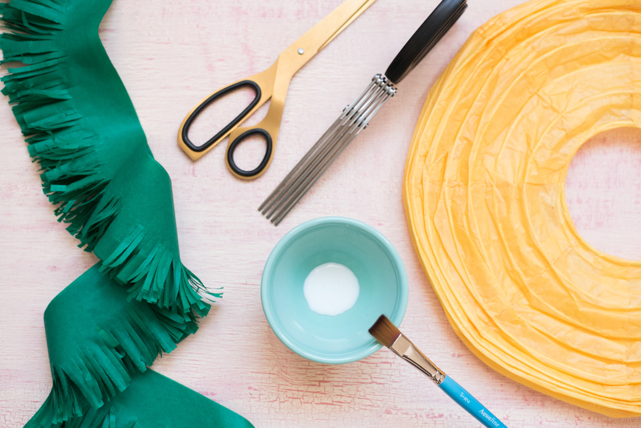 DIY Tissue Paper Flower PiÃ±ata