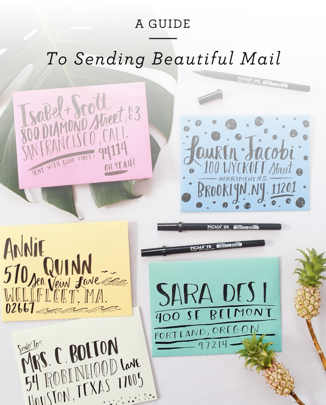 How to Send Beautiful Mail / Oh So Beautiful Paper for eBay