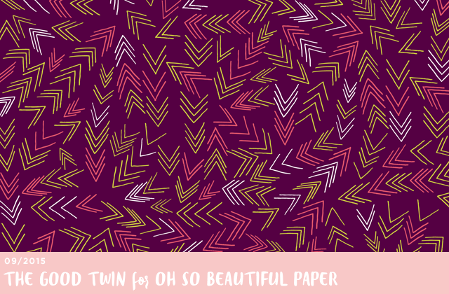 September Wallpaper / The Good Twin for Oh So Beautiful Paper
