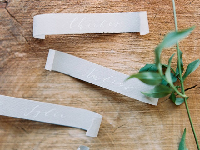 Plume Calligraphy and Design / Oh So Beautiful Paper / Photo Credit: Sally Pinera Photography