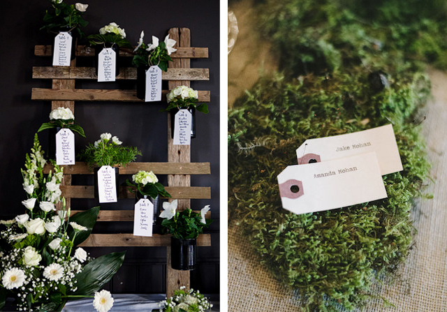 Wedding Stationery Inspiration: Nature-Inspired Escort Cards / Oh So Beautiful Paper