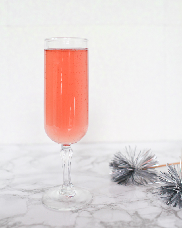 Rosé 75 Champagne Cocktail Recipe