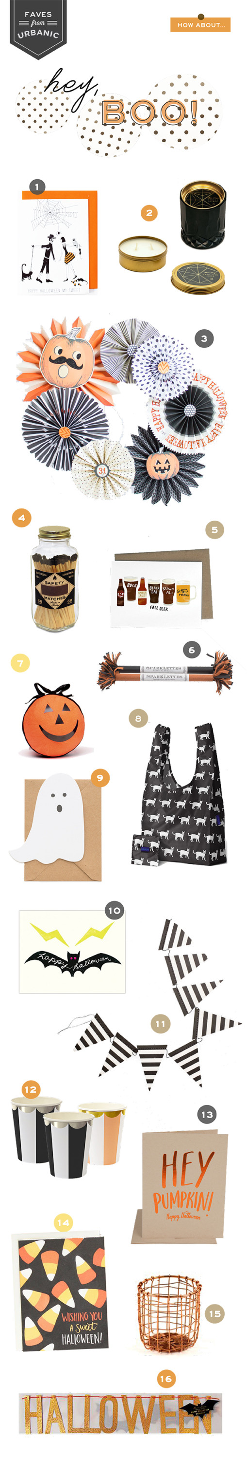 Urbanic Faves: heyBOO! Halloween Round Up / Oh So Beautiful Paper