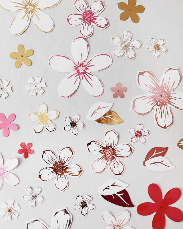 DIY Paper Flower Advent Calendar / Oh So Beautiful Paper