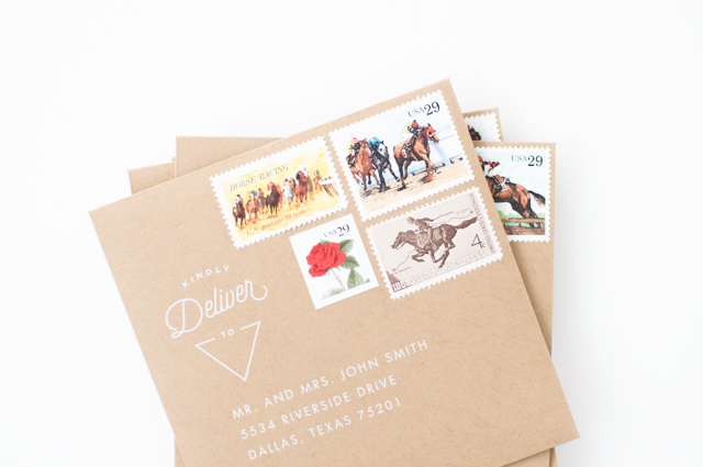 How to Use Vintage Stamps / Lauren Chism Fine Papers