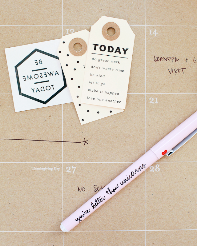 Productivity and Daily Routines / Oh So Beautiful Paper