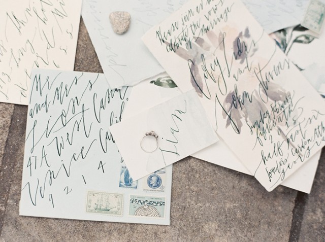 Calligraphy Inspiration: Brush & Petal / Oh So Beautiful Paper