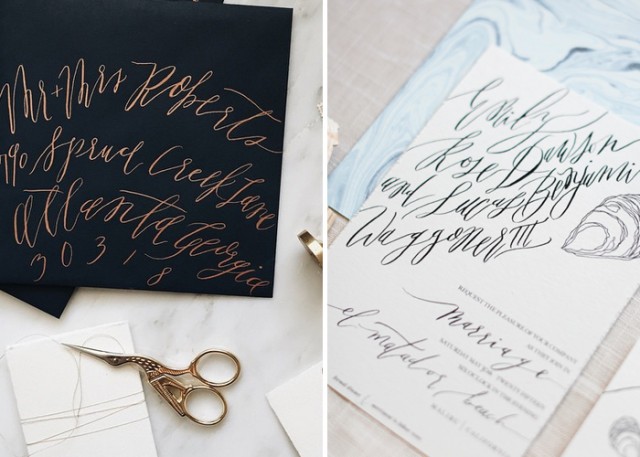 Calligraphy Inspiration: Brush & Petal / Oh So Beautiful Paper