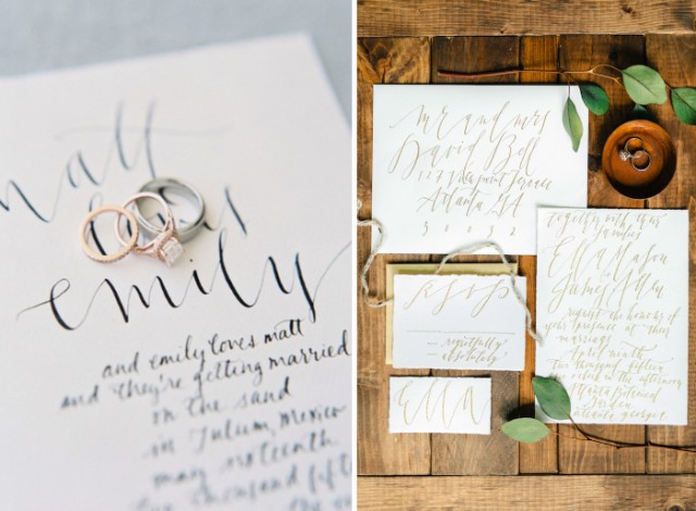 Calligraphy Inspiration: Kelsey Malie Calligraphy / Oh So Beautiful Paper