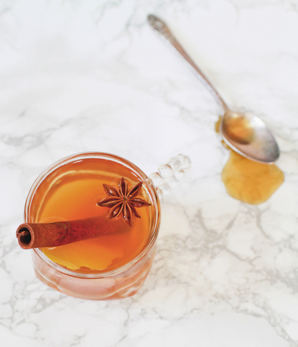 The Best Cocktail Recipes of 2015: Maple Bourbon Hot Toddy Cocktail Recipe by Liquorary for Oh So Beautiful Paper