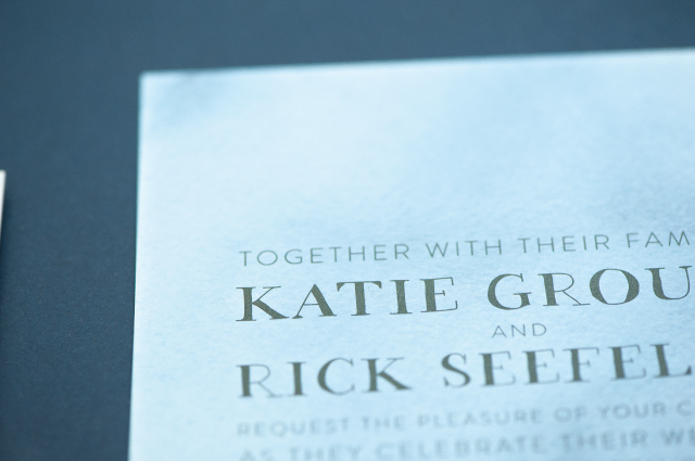 Big Sur Watercolor Wedding Invitations by Suite Paperie / Oh So Beautiful Paper