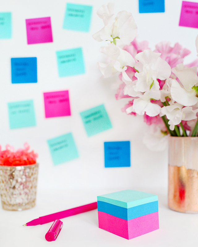Post-it Brand Celebrates 35 Years! / Oh So Beautiful Paper