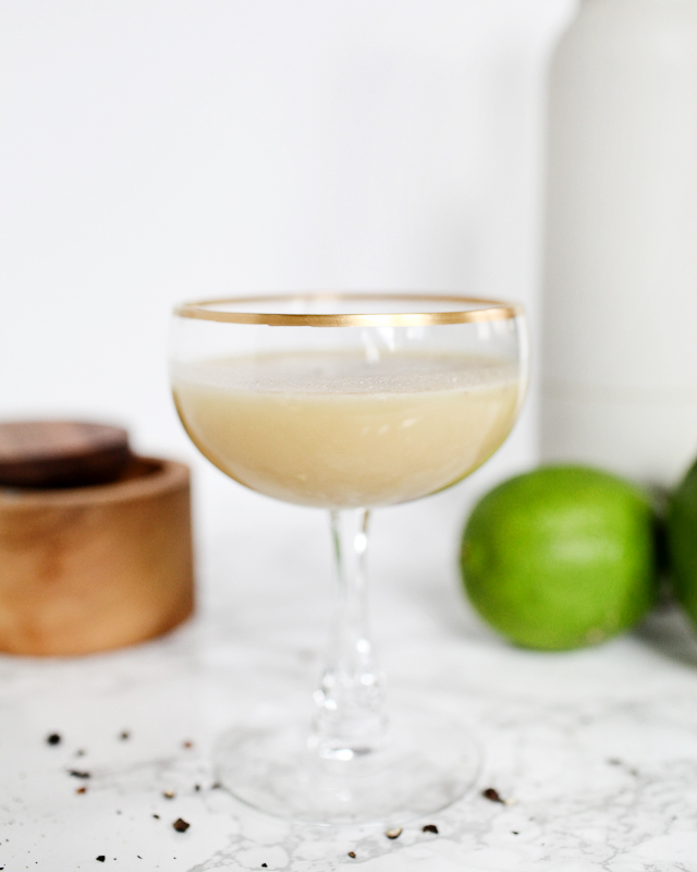 The Tex-Mex Cocktail Recipe with Bacon-Washed Bourbon and Avocado-Lime Puree / Liquorary for Oh So Beautiful Paper