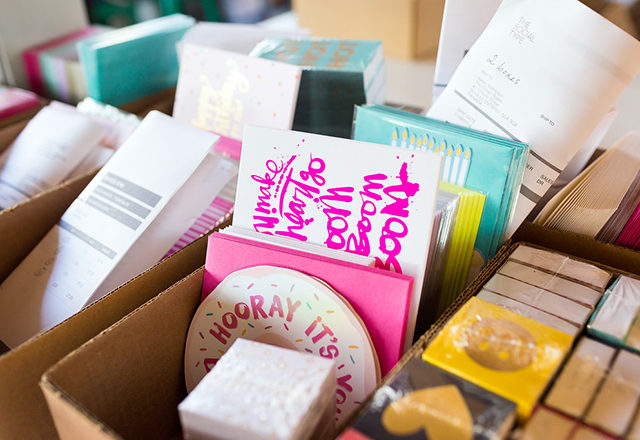 Behind the Stationery: The Social Type / Oh So Beautiful Paper