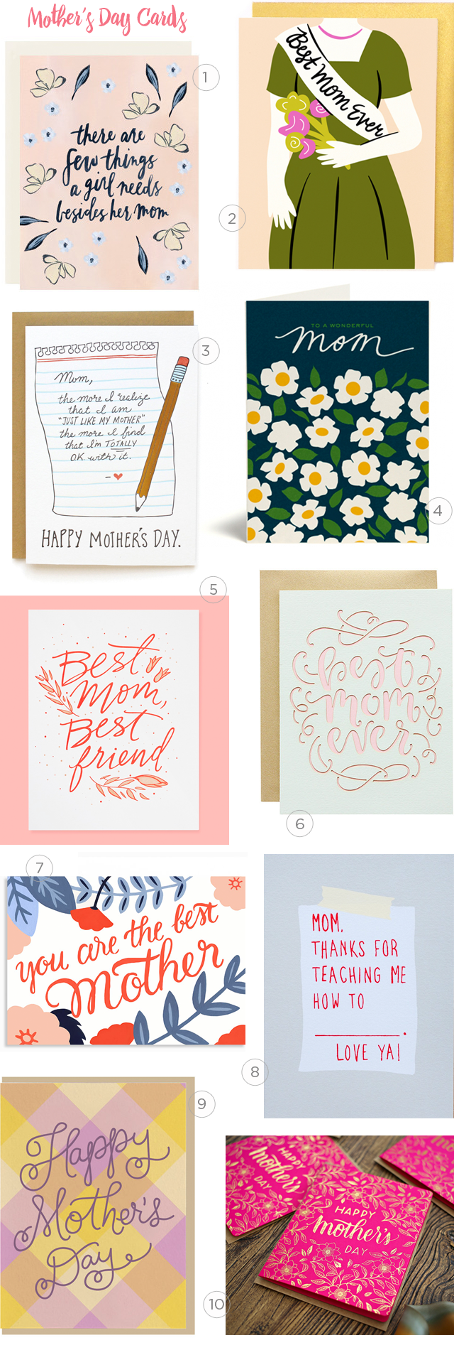 Mother's Day Card Round Up / Oh So Beautiful Paper
