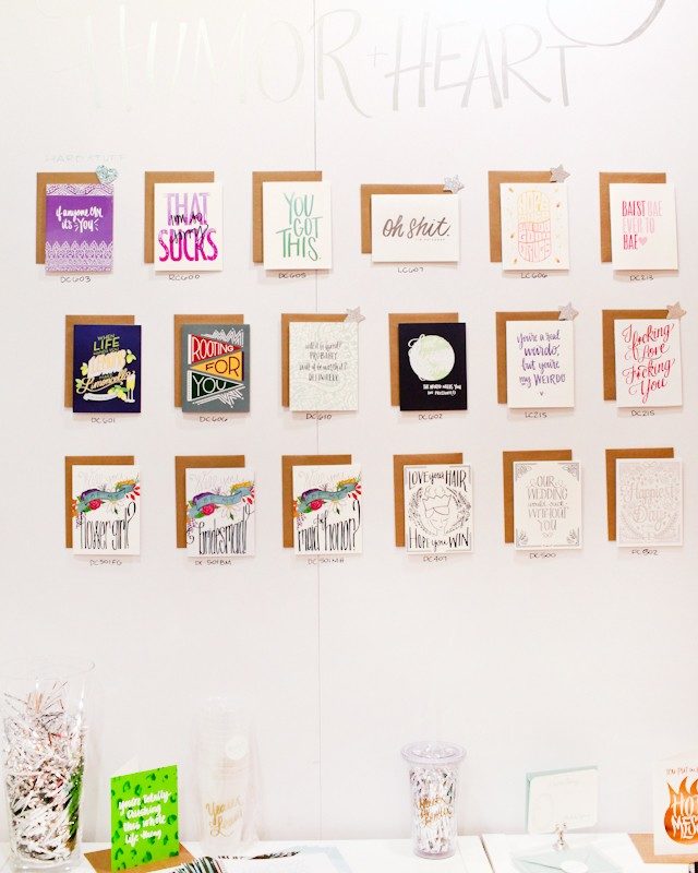 The 2016 National Stationery Show: Lionheart Prints / Oh So Beautiful Paper