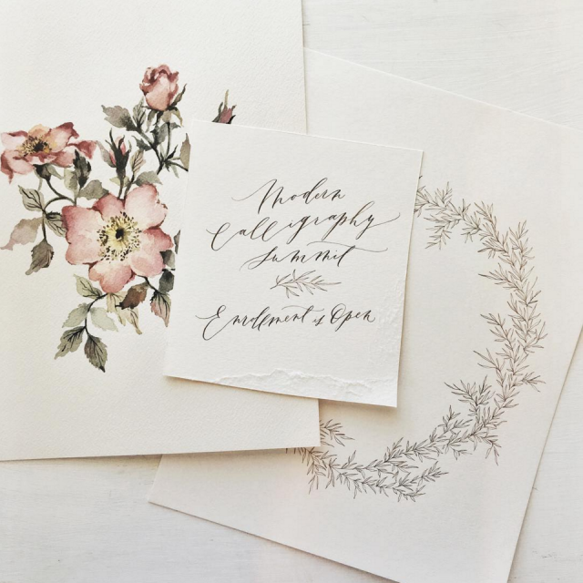 Modern Calligraphy Summit / Wildfield Paper Co.