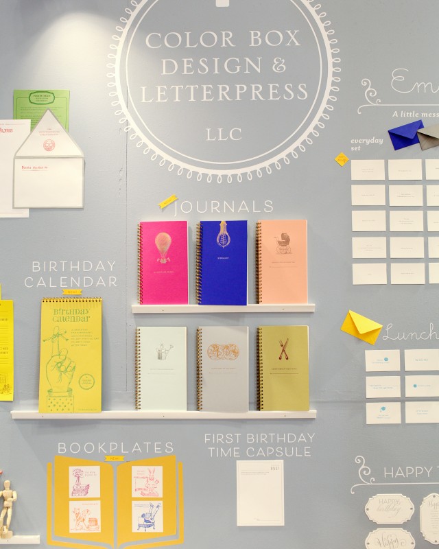 NSS 2016: Color Box Design & Letterpress / Oh So Beautiful Paper
