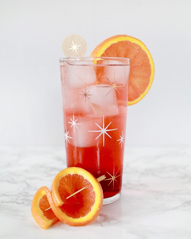 The Americano Sparkling Cocktail Recipe / Oh So Beautiful Paper