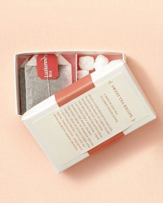 Edible Wedding Favors: Sweet Tea Kit via Martha Stewart Weddings