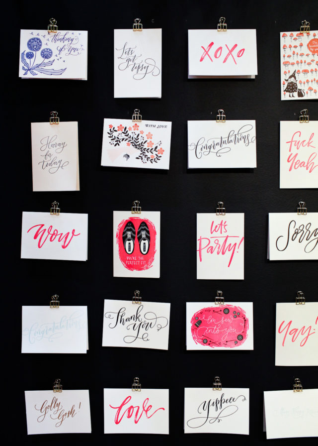 NSS 2016 â€“Â Calligraphy and Hand Lettering: Imogen Owen / Oh So Beautiful Paper