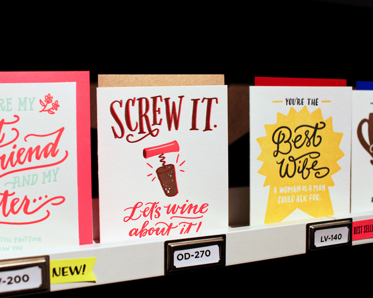 NSS 2016 – Calligraphy and Hand Lettering: Ladyfingers Letterpress / Oh So Beautiful Paper