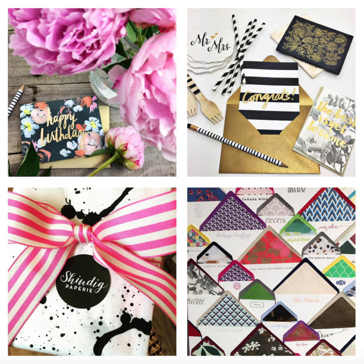 The Business of Stationery / Shindig Paperie via Oh So Beautiful Paper