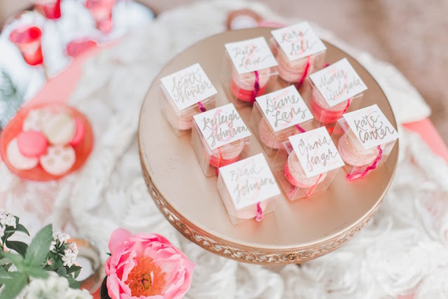 Wedding Stationery Inspiration: Edible Wedding Favors – Macarons  / Oh So Beautiful Paper