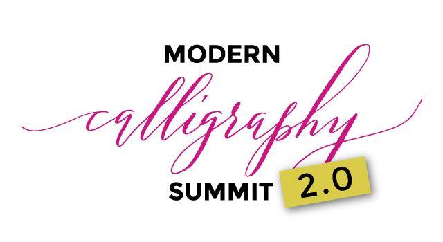 Modern Calligraphy Summit 2.0 / Oh So Beautiful Paper