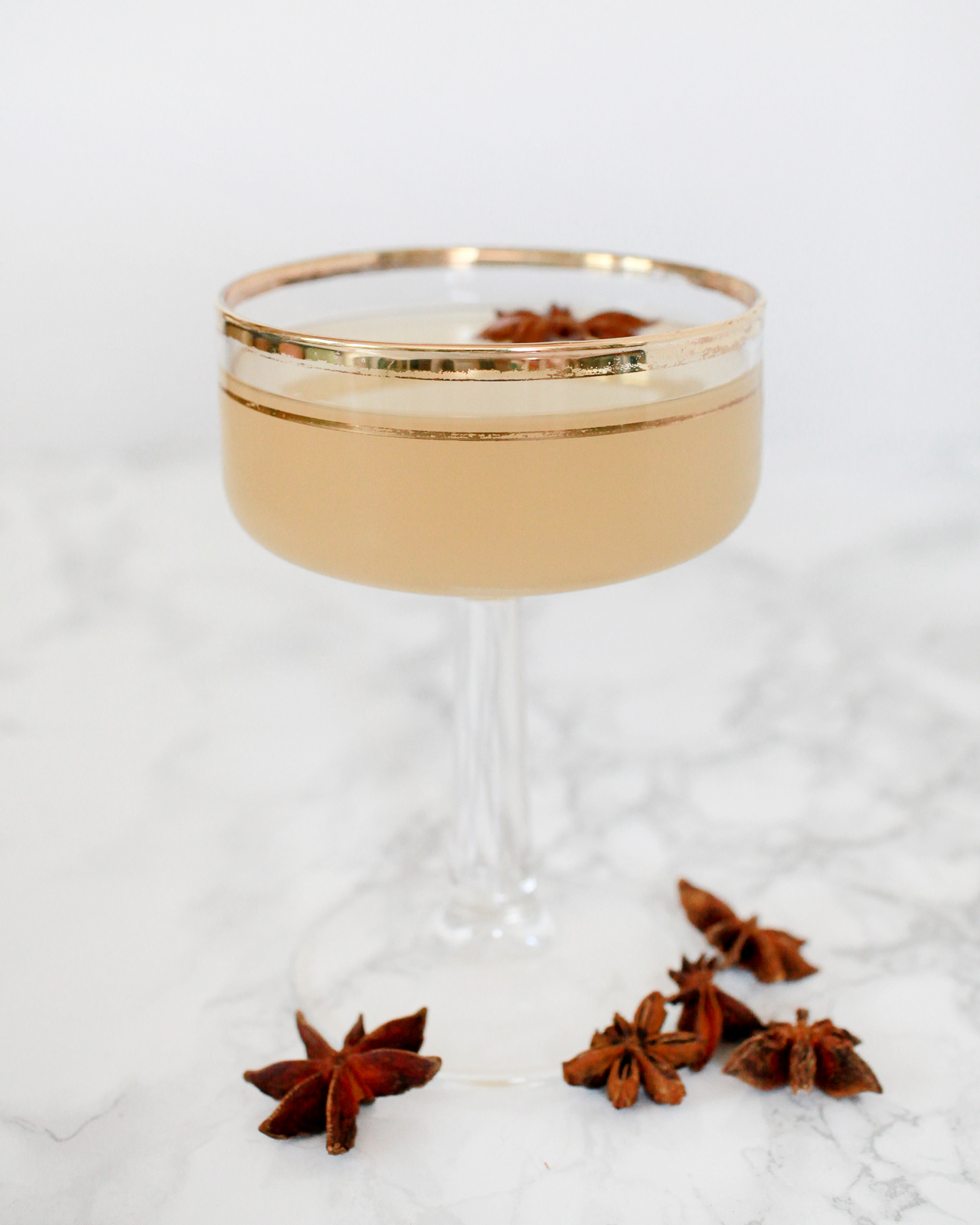 Mango Spice Shrub Cocktail Recipe / Liquorary for Oh So Beautiful Paper