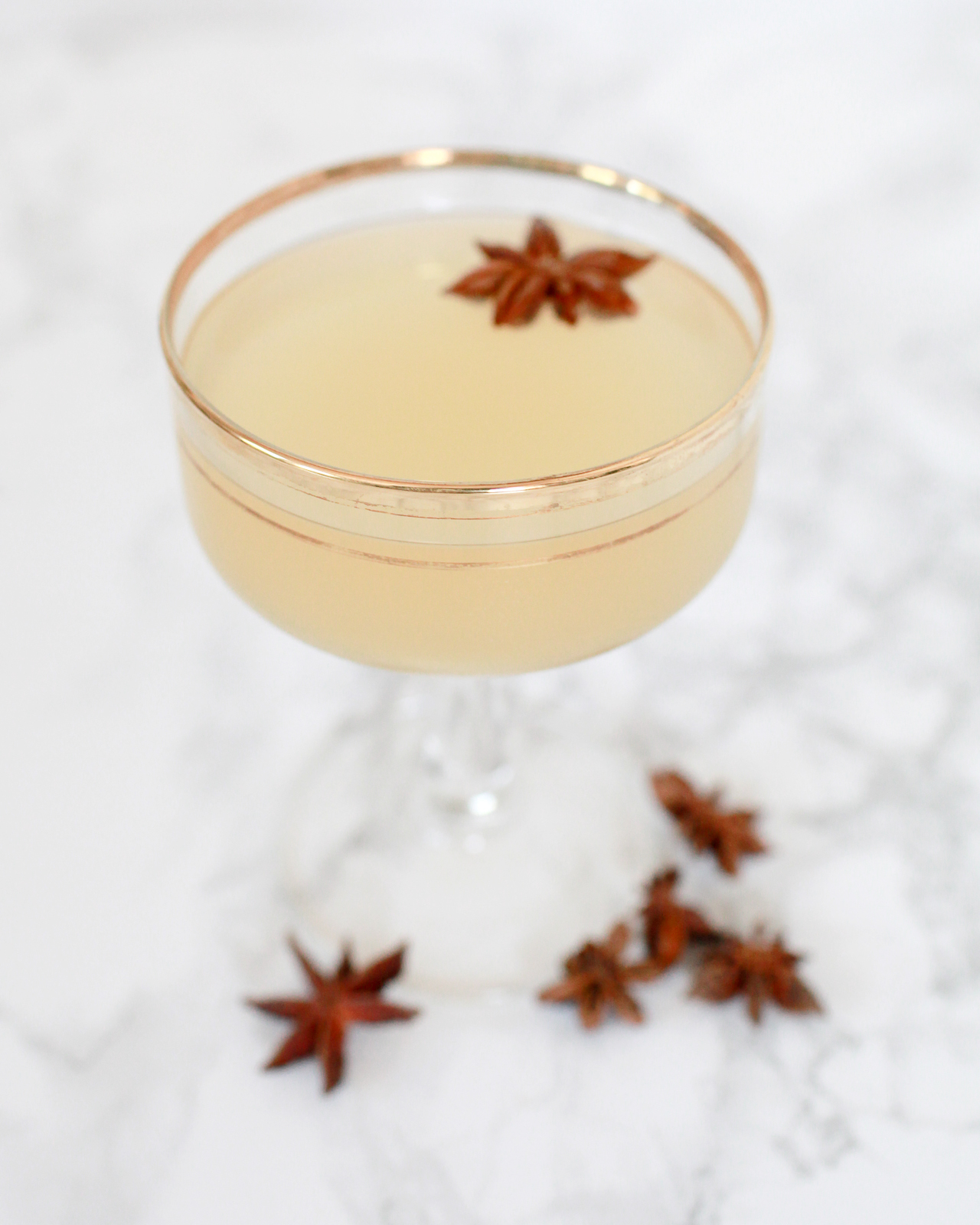 Mango Spice Shrub Cocktail Recipe / Liquorary for Oh So Beautiful Paper