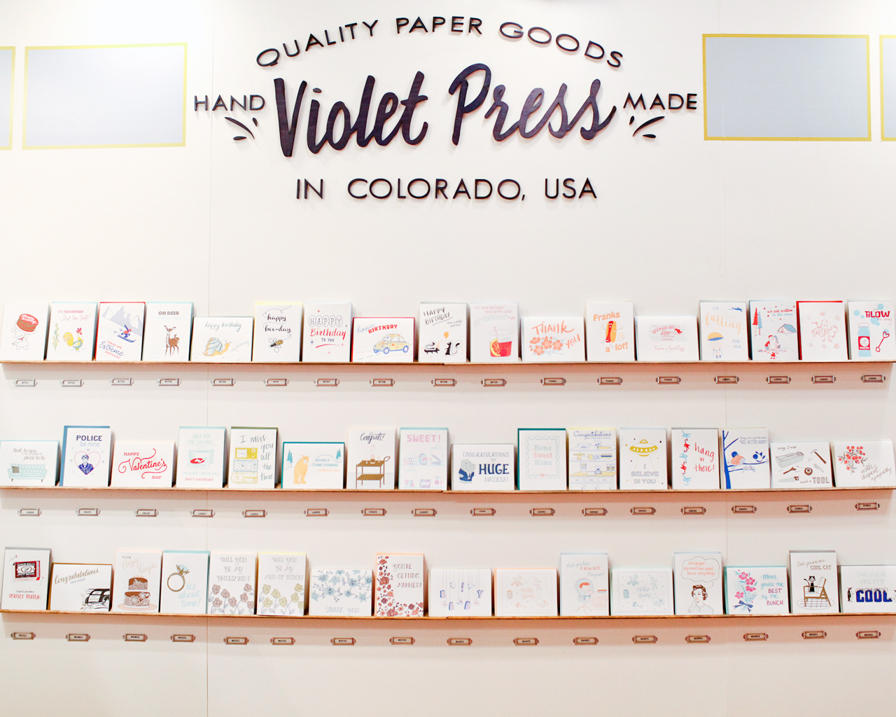 NSS 2016: Violet Press / Oh So Beautiful Paper