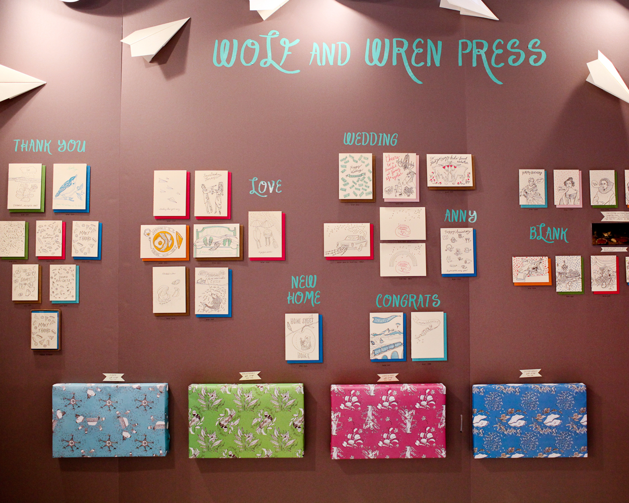 NSS 2016: Wolf and Wren Press / Oh So Beautiful Paper