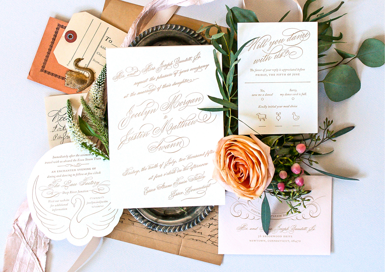 How to Style Stationery for Photography / Coral Pheasant for Oh So Beautiful Paper