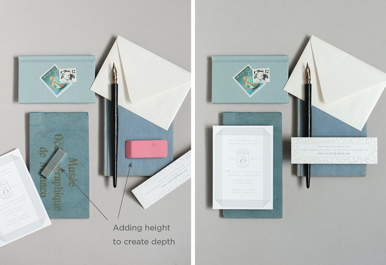 How to Style Stationery for Photography / Coral Pheasant for Oh So Beautiful Paper
