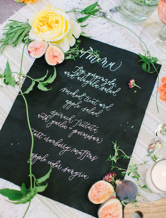 Wedding Stationery Inspiration: Fall Color Palette / Oh So Beautiful Paper
