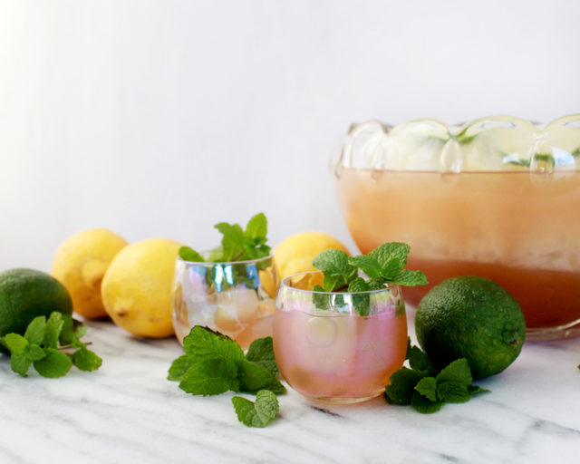 Planter's Punch A Tiki Bowl Rum Punch