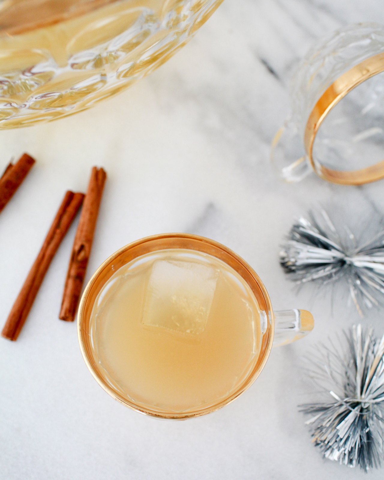 Rum Punch Recipe: Fish House Punch by Liquorary for Oh So Beautiful Paper