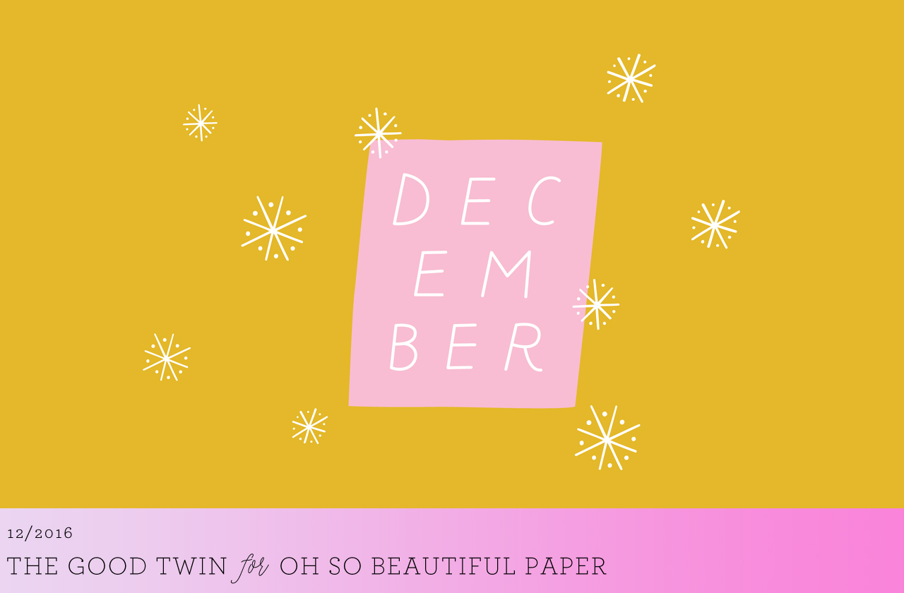 Illustrated December Wallpapers by The Good Twin